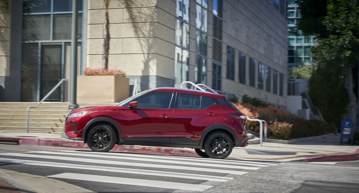 2022 Nissan Kicks, with an array of classleading features and 36 mpg