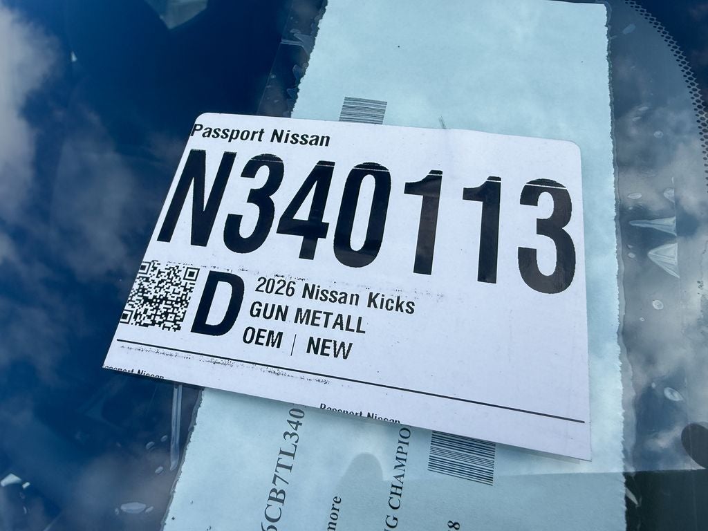 2026 Nissan Kicks SV