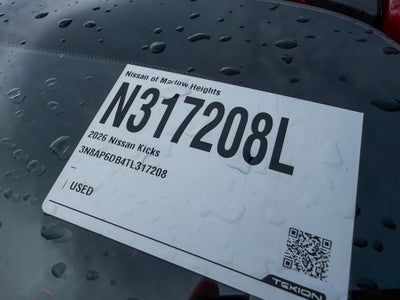 2026 Nissan Kicks SR