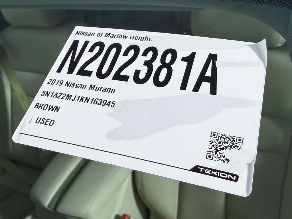 2019 Nissan Murano SL