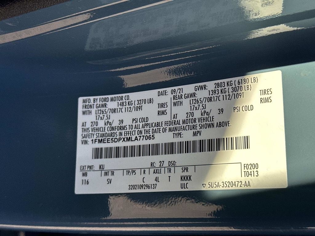 2021 Ford Bronco Black Diamond