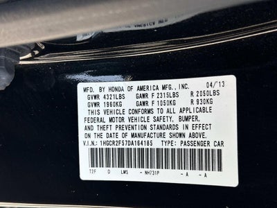 2013 Honda Accord Sport