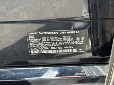 2019 BMW X5 xDrive40i