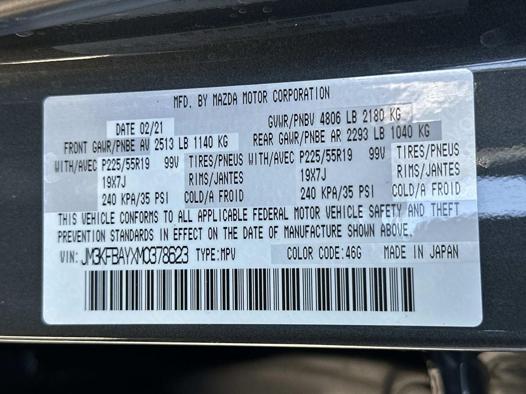 2021 Mazda Mazda CX-5 Grand Touring Reserve