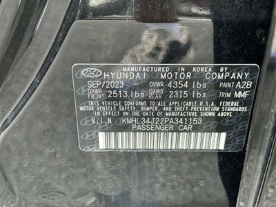 2023 Hyundai Sonata Limited
