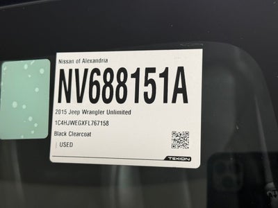 2015 Jeep Wrangler Unlimited Sahara Altitude