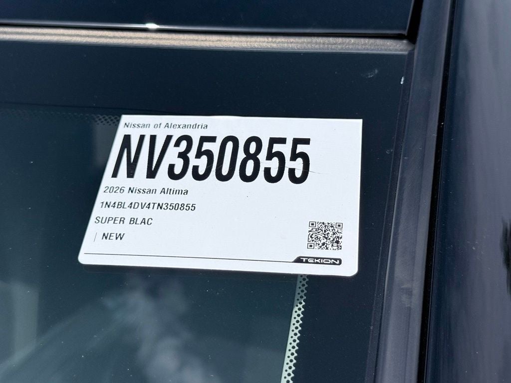 2026 Nissan Altima 2.5 SV