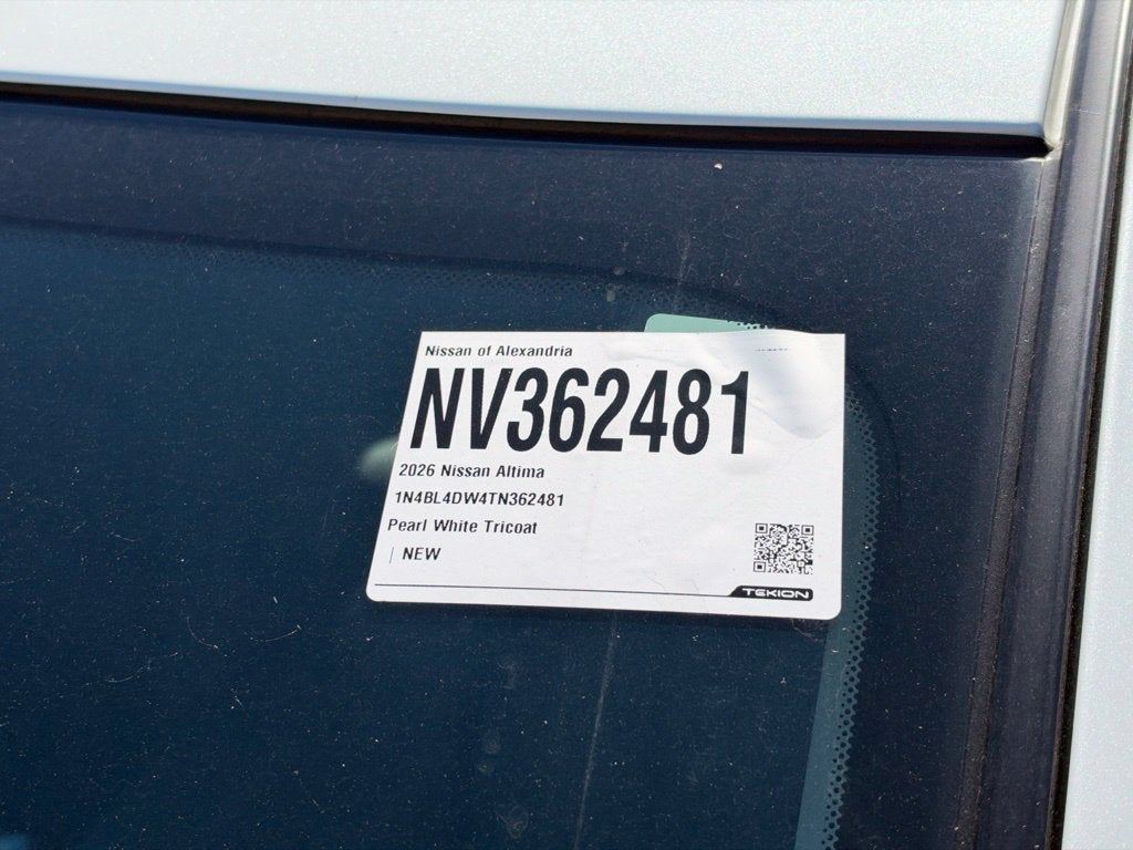 2026 Nissan Altima 2.5 SV