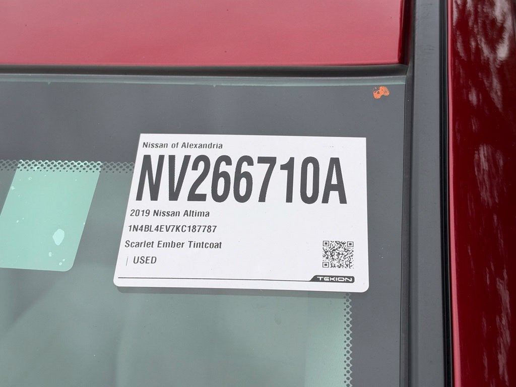 2019 Nissan Altima 2.5 SL