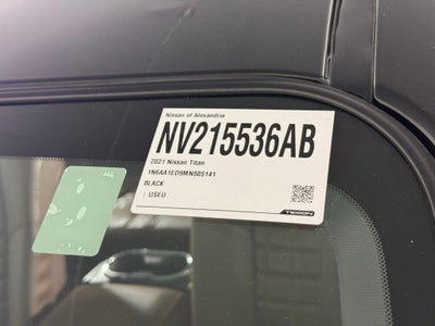 2021 Nissan Titan Platinum Reserve Nissan Certified