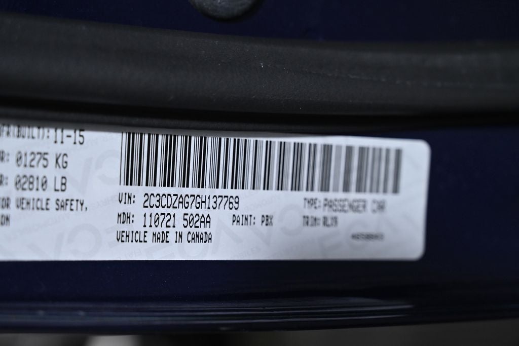 2016 Dodge Challenger SXT Plus