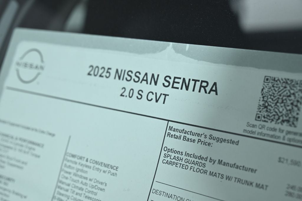 2025 Nissan Sentra S