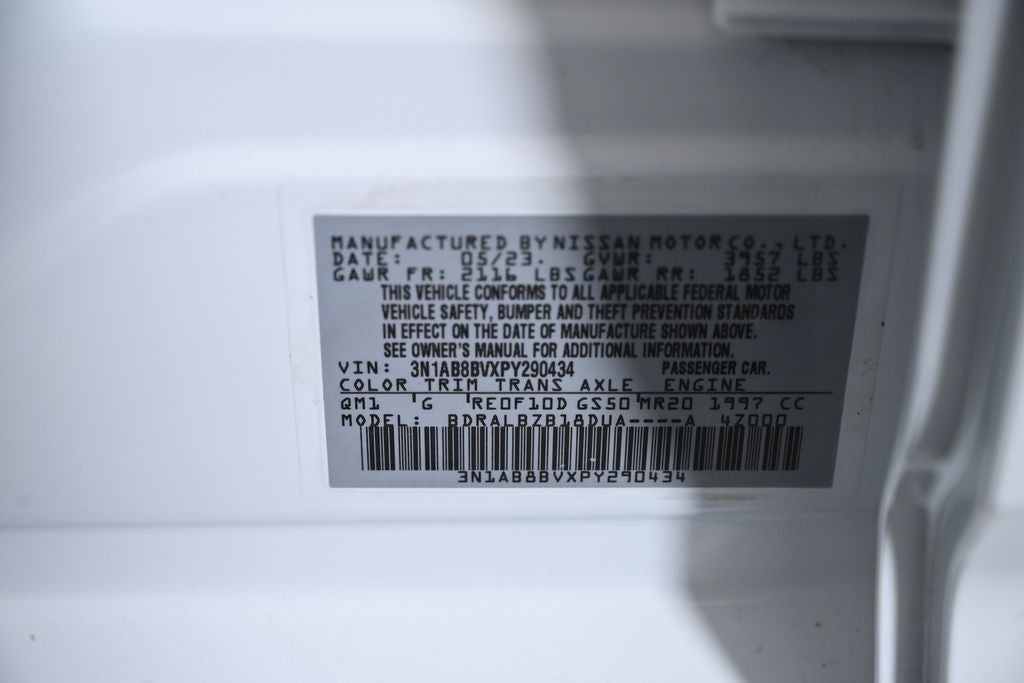 2023 Nissan Sentra S Nissan Certified