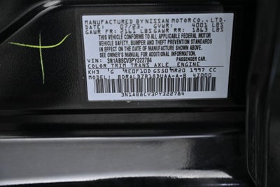 2023 Nissan Sentra SV Nissan Certified