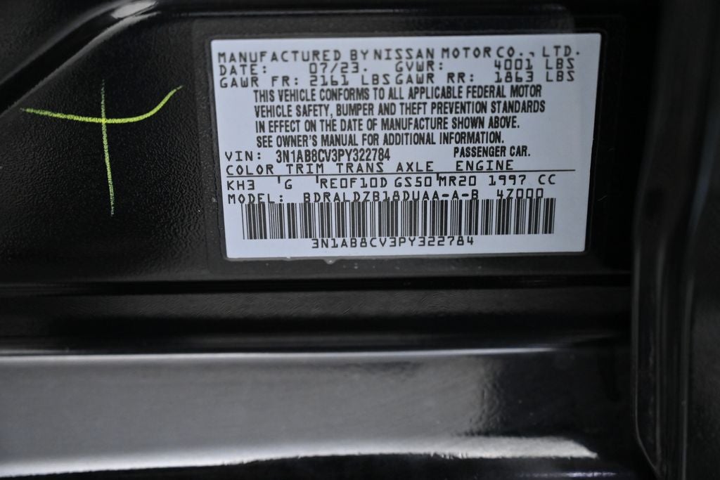 2023 Nissan Sentra SV Nissan Certified
