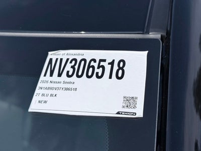 2026 Nissan Sentra SR