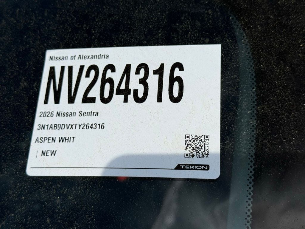 2026 Nissan Sentra SR