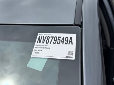 2025 Nissan Versa 1.6 SR