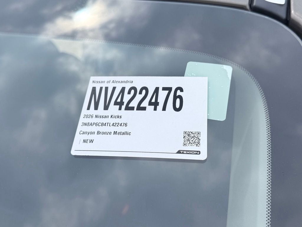 2026 Nissan Kicks SV