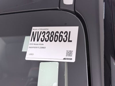 2026 Nissan Kicks SR