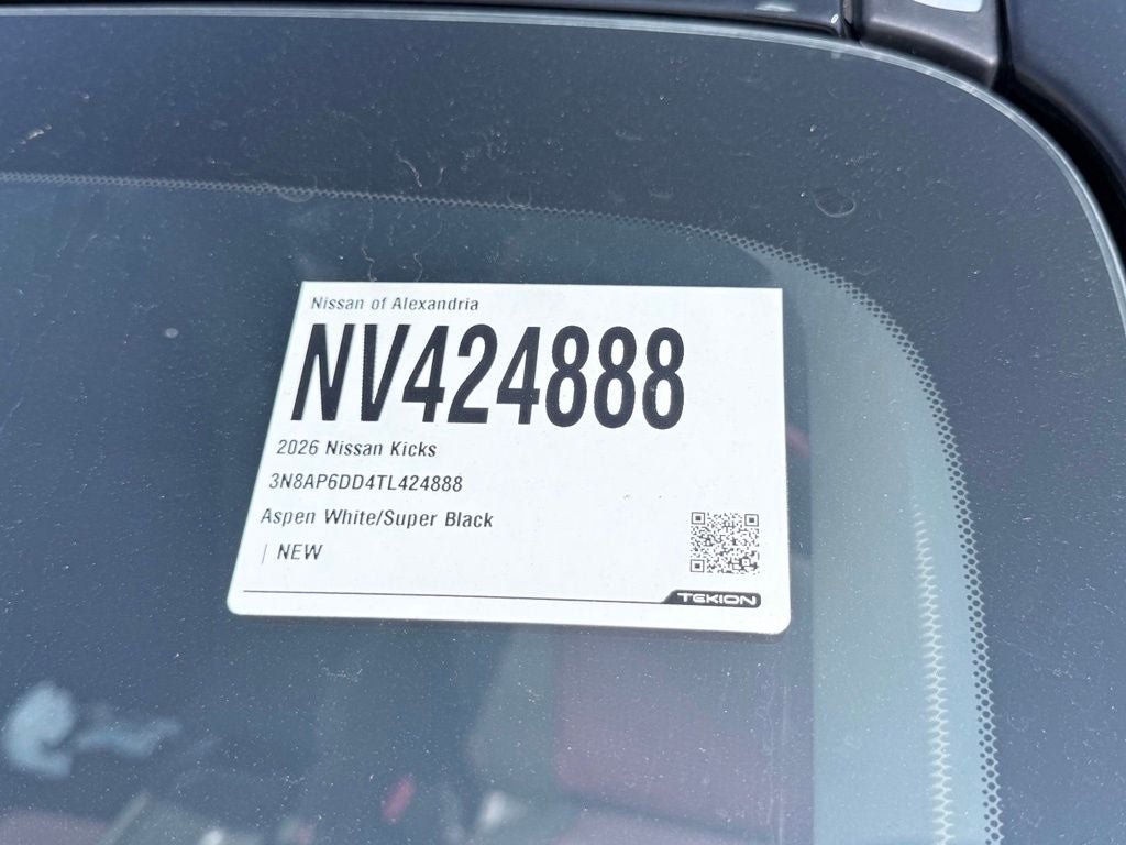 2026 Nissan Kicks SR