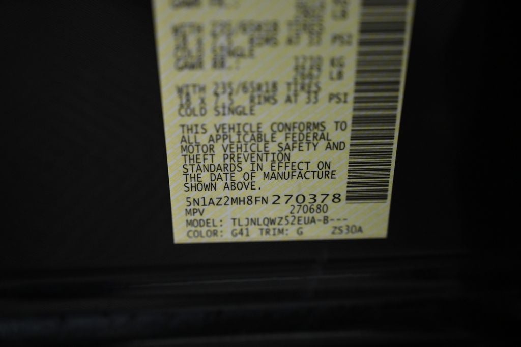 2015 Nissan Murano SV