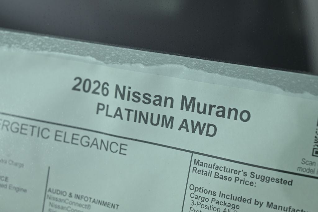 2026 Nissan Murano Platinum