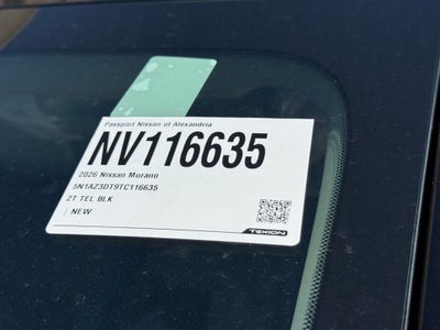 2026 Nissan Murano Platinum