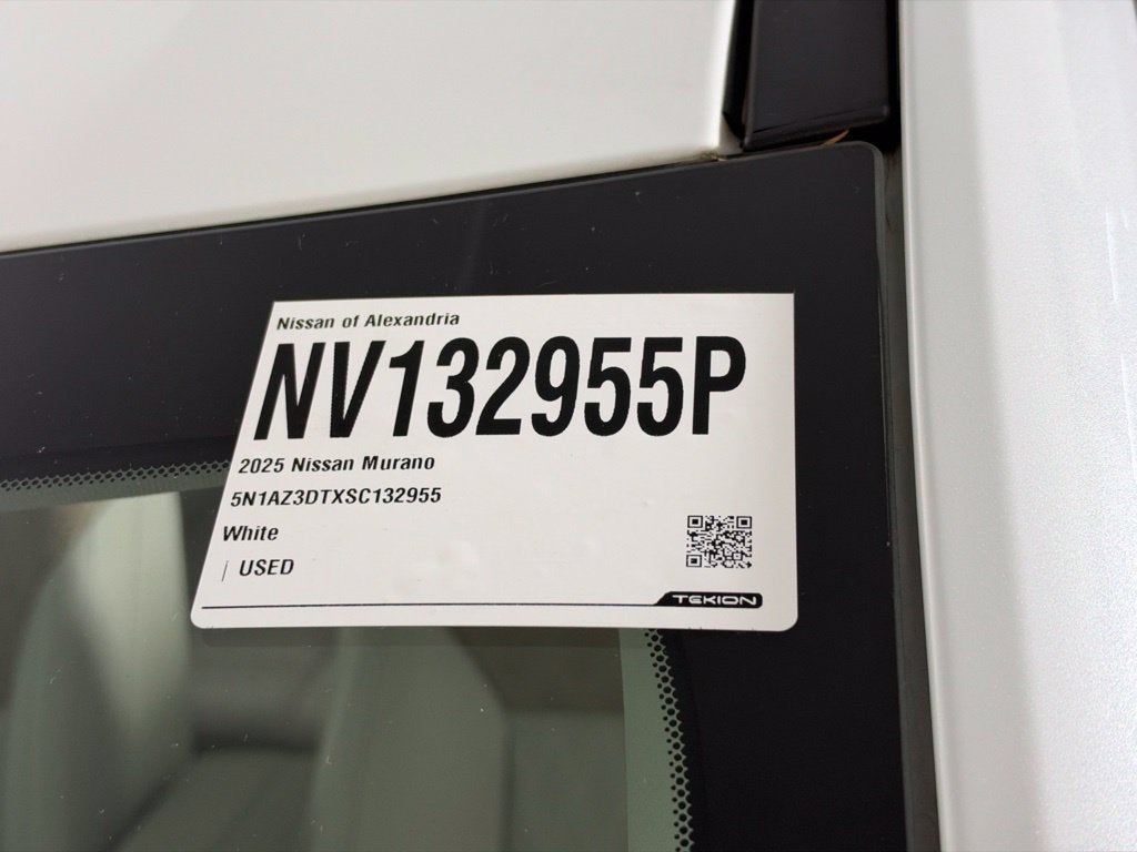 2025 Nissan Murano Platinum Nissan Certified