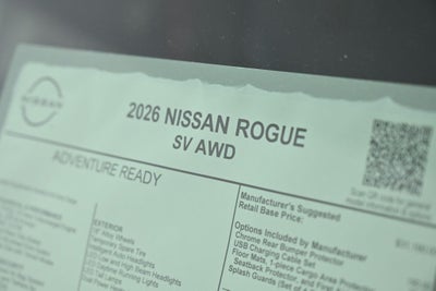 2026 Nissan Rogue SV
