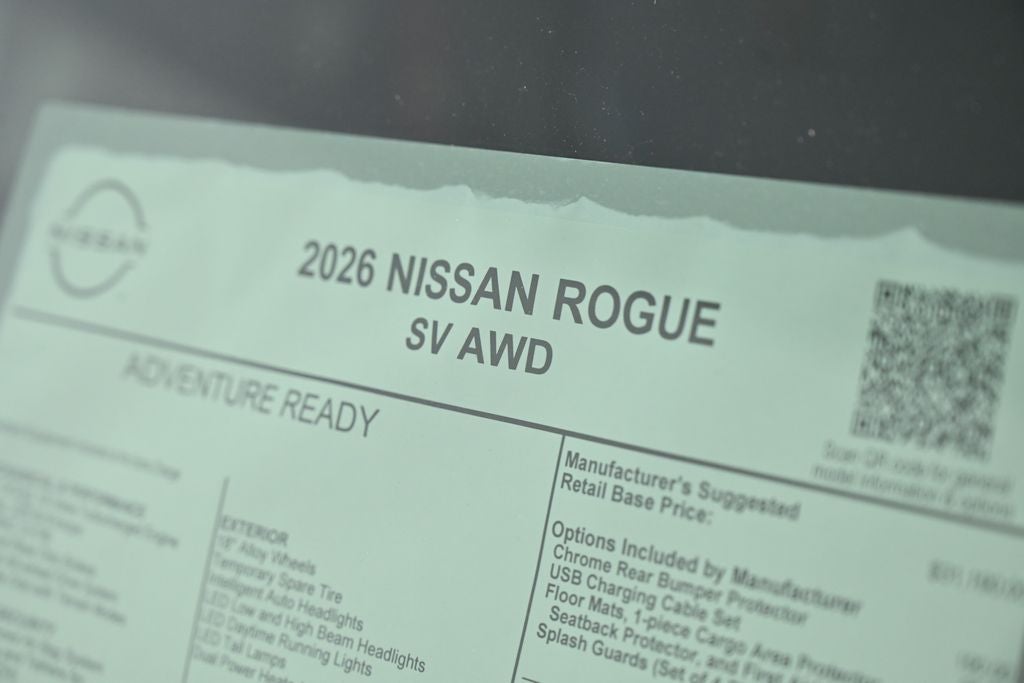 2026 Nissan Rogue SV