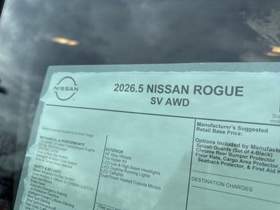 2026 Nissan Rogue SV