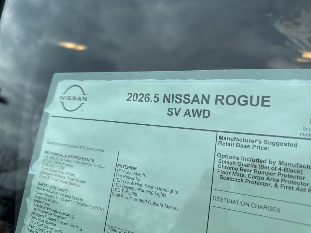 2026 Nissan Rogue SV
