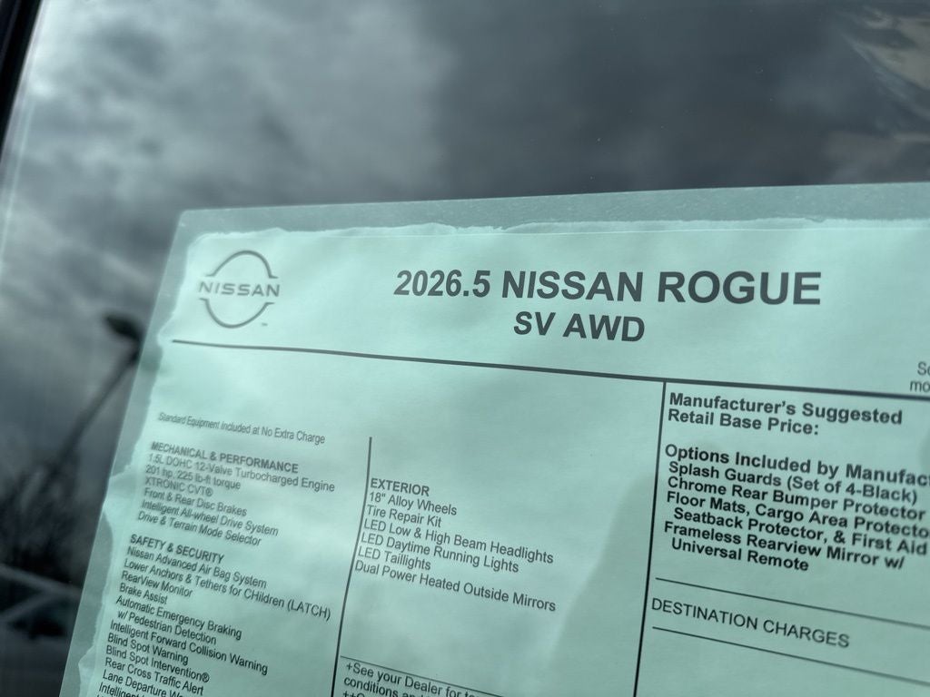 2026 Nissan Rogue SV