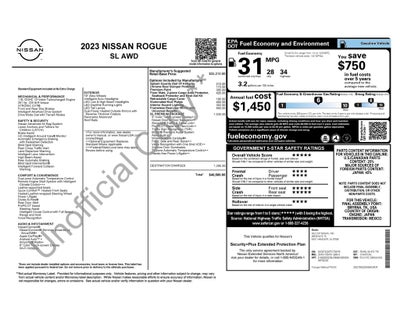 2023 Nissan Rogue SL Nissan Certified