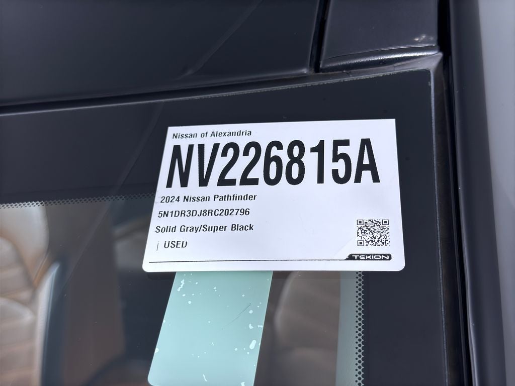 2024 Nissan Pathfinder Platinum Nissan Certified