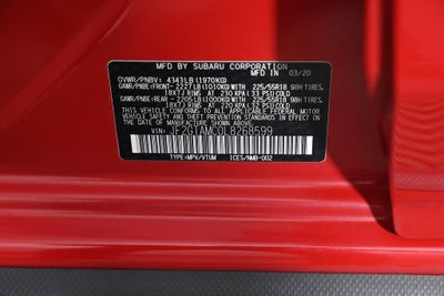 2020 Subaru Crosstrek Limited