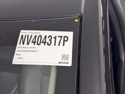 2023 Nissan Ariya ENGAGE EV Certified