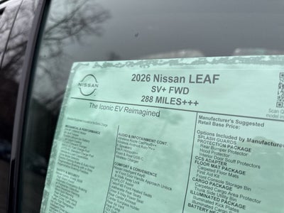 2026 Nissan Leaf SV+