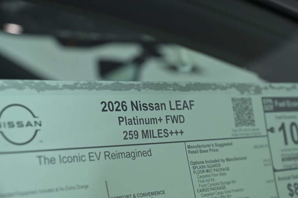 2026 Nissan Leaf PLATINUM+
