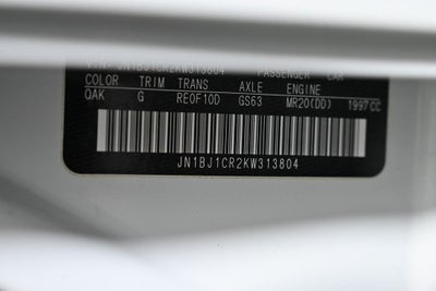 2019 Nissan Rogue Sport S