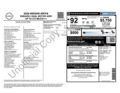2024 Nissan Ariya ENGAGE+ e-4ORCE EV Certified