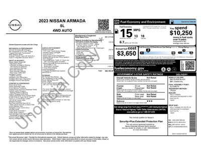 2023 Nissan Armada SL Nissan Certified