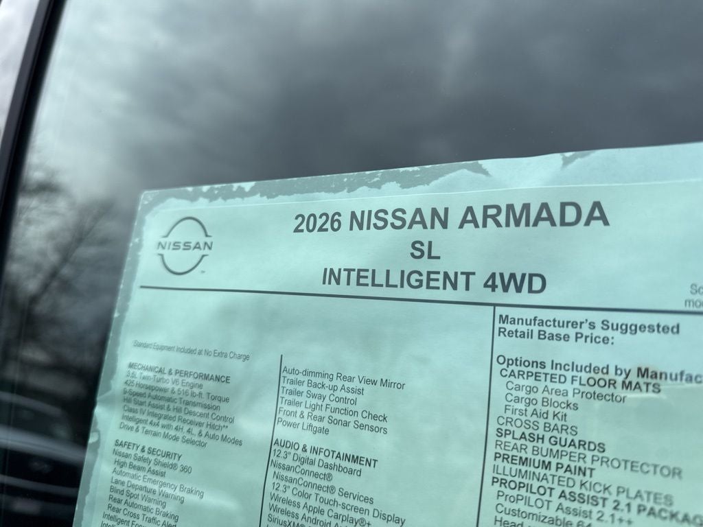 2026 Nissan Armada SL