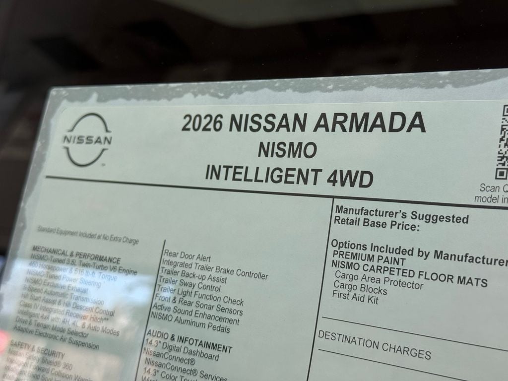 2026 Nissan Armada NISMO