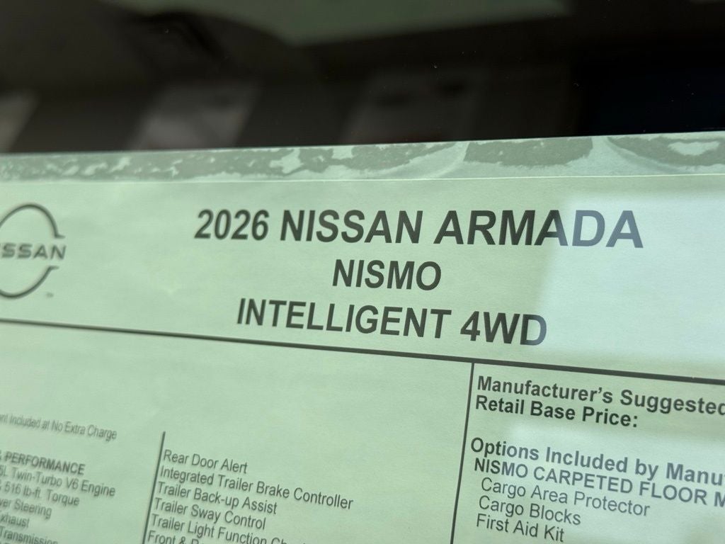 2026 Nissan Armada NISMO