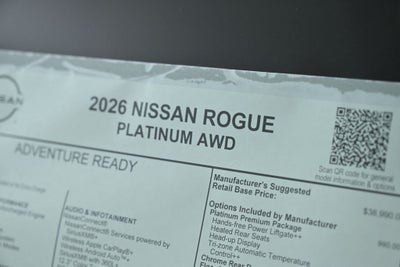 2026 Nissan Rogue Platinum