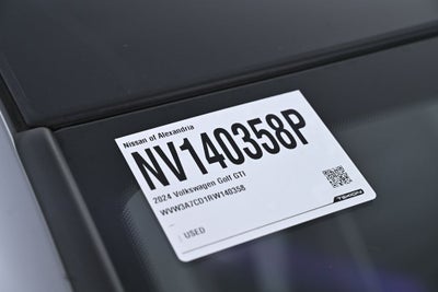2024 Volkswagen Golf GTI 2.0T SE
