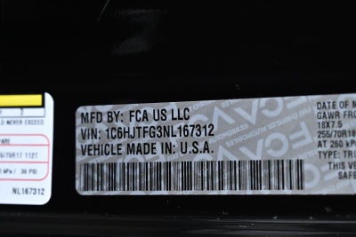 2022 Jeep Gladiator Overland