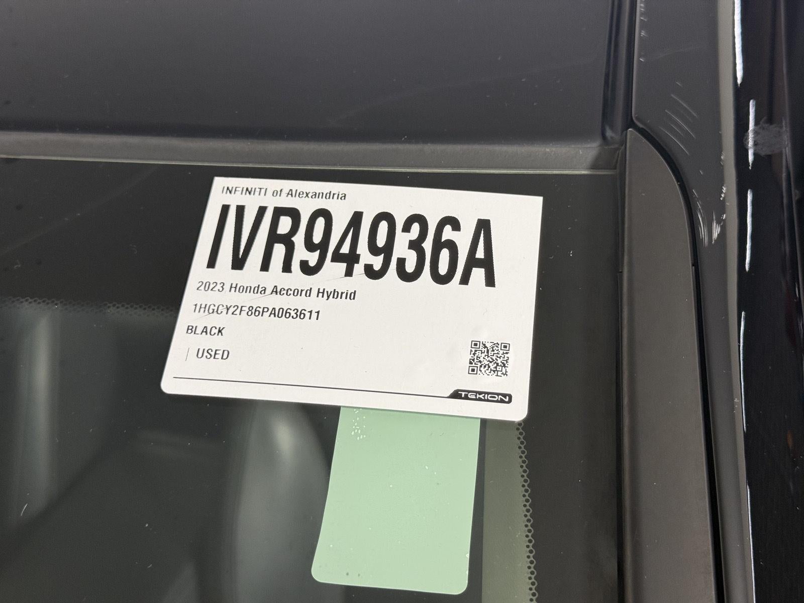 2023 Honda Accord Hybrid Touring